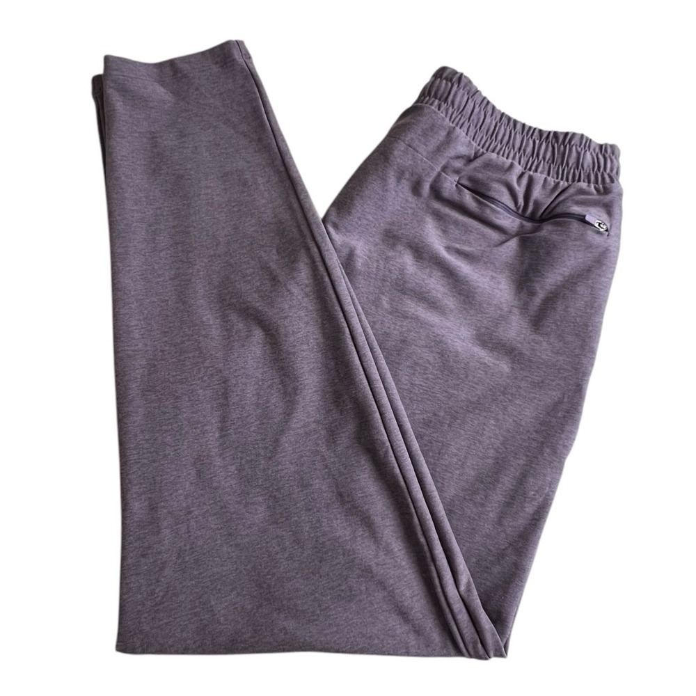 Beyond Yoga Womens XL Purple High Rise Drawstring Sweatpants